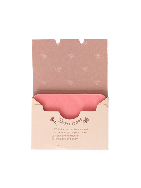 Paper Soap: Rose Scent