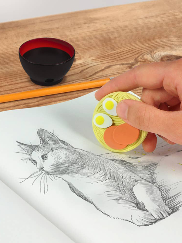 Ramen Doodles: Eraser & Sharpener Set