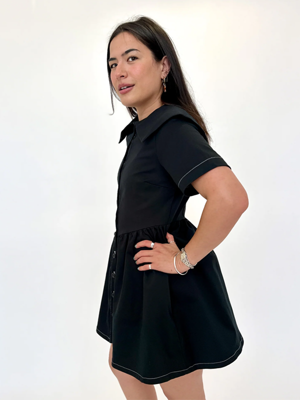 Sailor Dress: Black