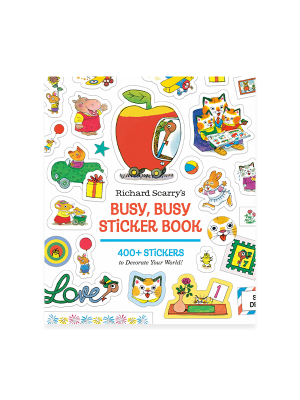 Richard Scarry's Busy, Busy Sticker Book