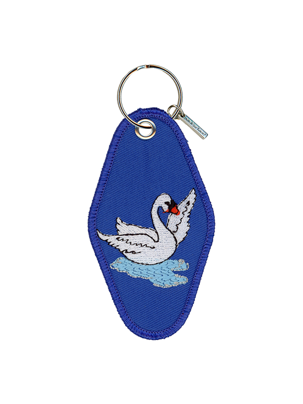 Embroidered Keychain: Permanent Vacation