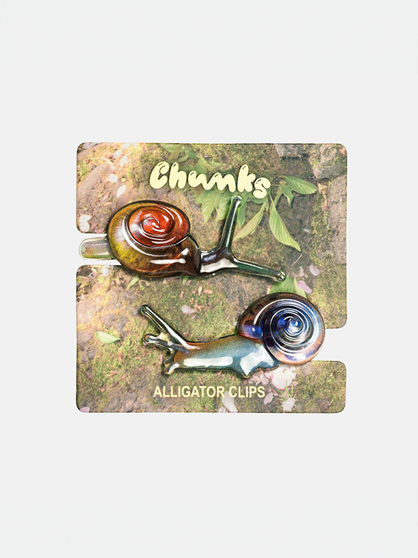 Allie Snail Clips: Slowpokes (Set of 2)