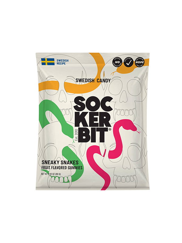 Sneaky Snakes Swedish Candy Bag 2.8oz