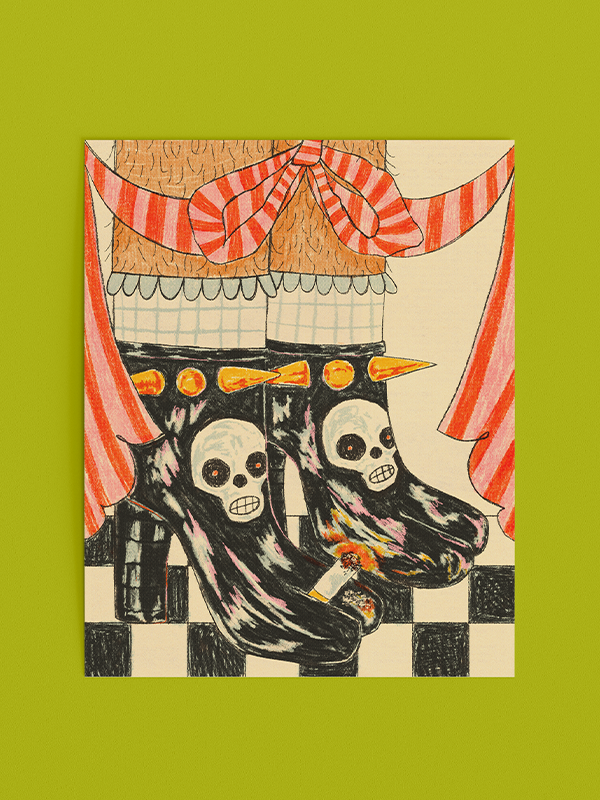 Waiting In Purgatory Print: 8 x 10