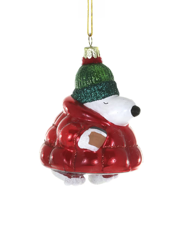 Out For A Cuppa (Snoopy) Ornament