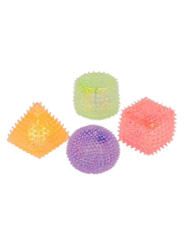 Scrunchems Sensory Sugar Shapes Squishy Fidget Toy: Assorted