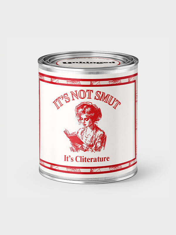 It's Not Smut It's Cliterature Soy Candle