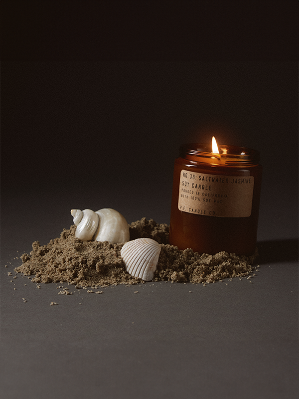 Saltwater Jasmine Soy Candle: 7.2 oz