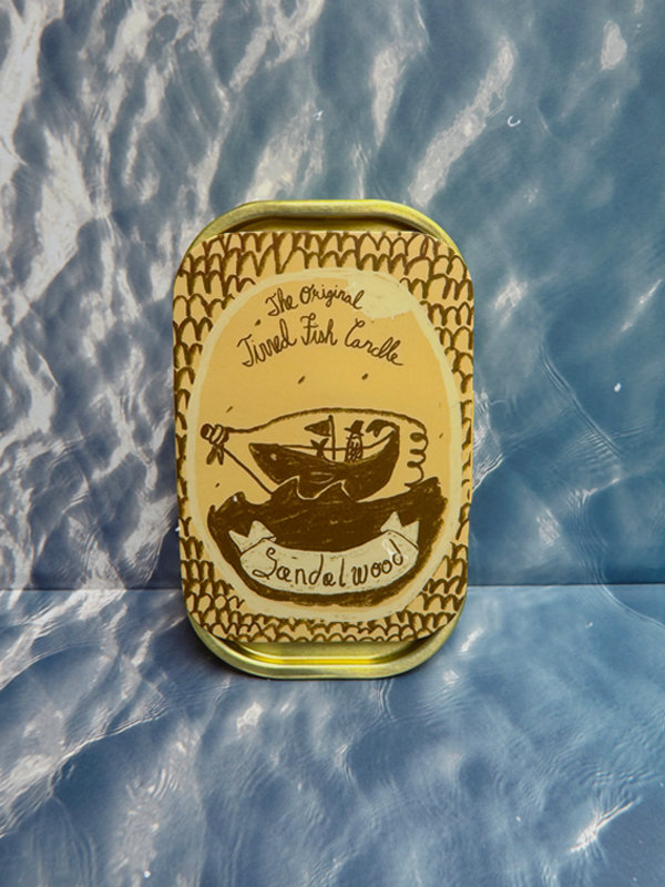 The Original Tinned Fish Candle: Sandalwood