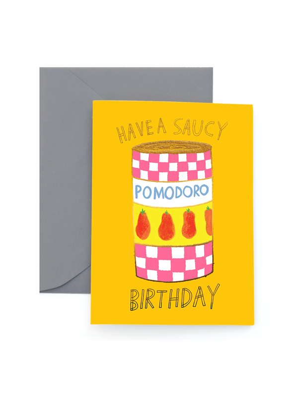 Pomodoro Birthday Card