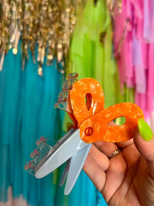 Scissors Hair Claw