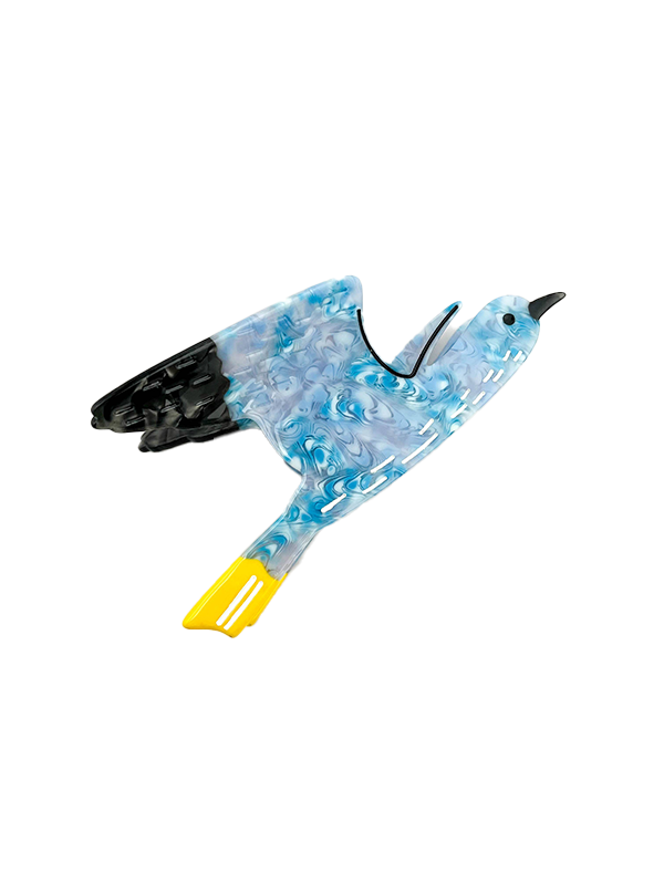 Seagull Hair Claw: Blue