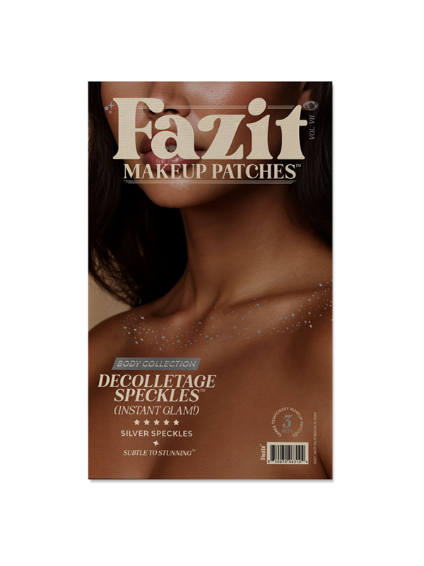 Makeup Patches: Silver Decolletage Speckes
