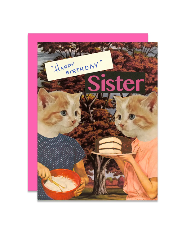Happy Birthday Sister Card