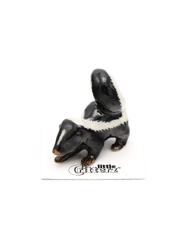 Porcelain Miniature: Stinker Skunk