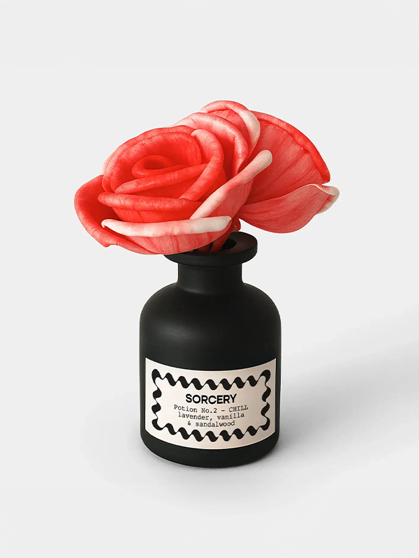 Sorcery Scent Diffuser with Color-Changing Flowers: Chill