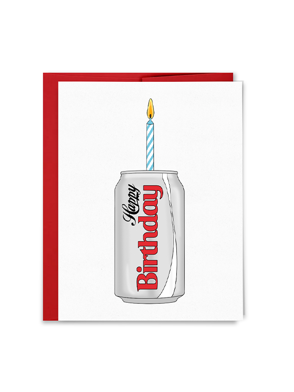Birthday Soda Card