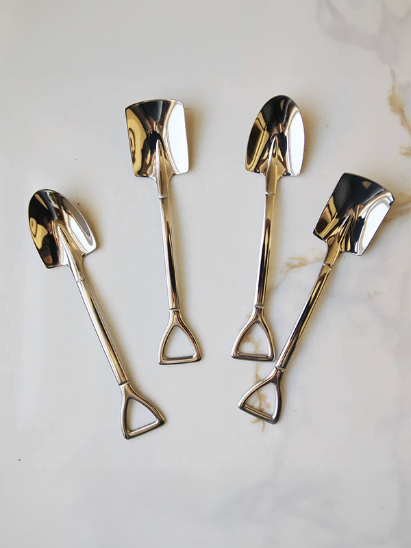 Mini Shovel Shape Spoon: Assorted