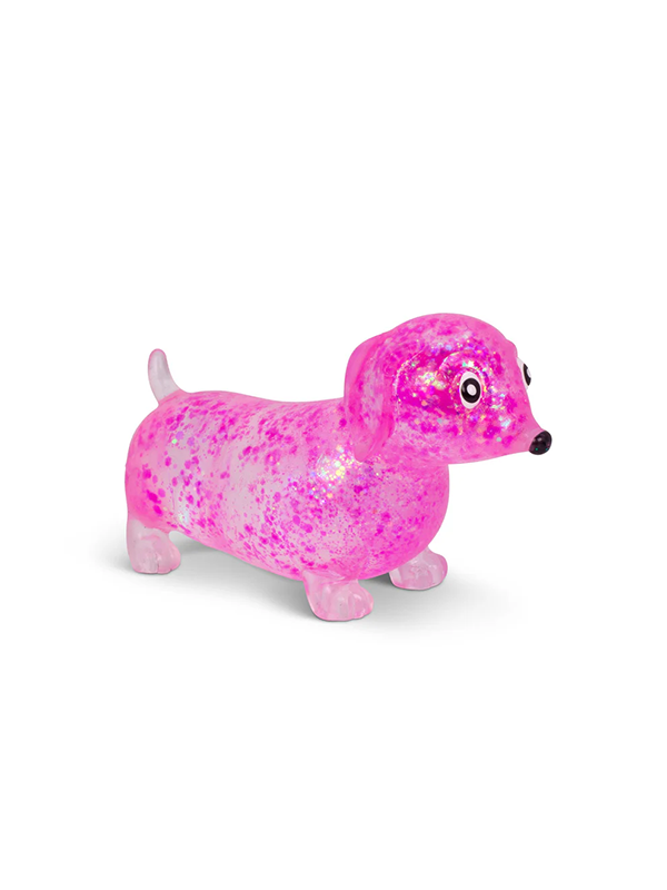 Scrunchems Sugar Sausage Dog Squishy Toy: Assorted
