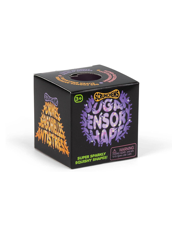 Scrunchems Sensory Sugar Shapes Squishy Fidget Toy: Assorted