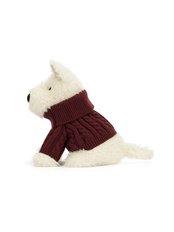 Munro Scottie Dog: Winter Jumper Outfit