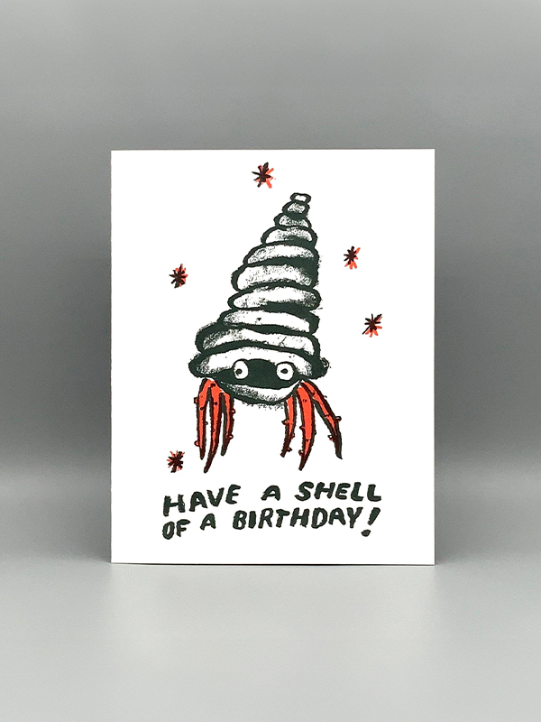 Shell of a Birthday Card