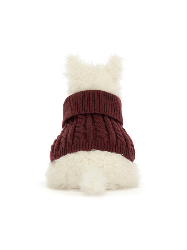 Munro Scottie Dog: Winter Jumper Outfit