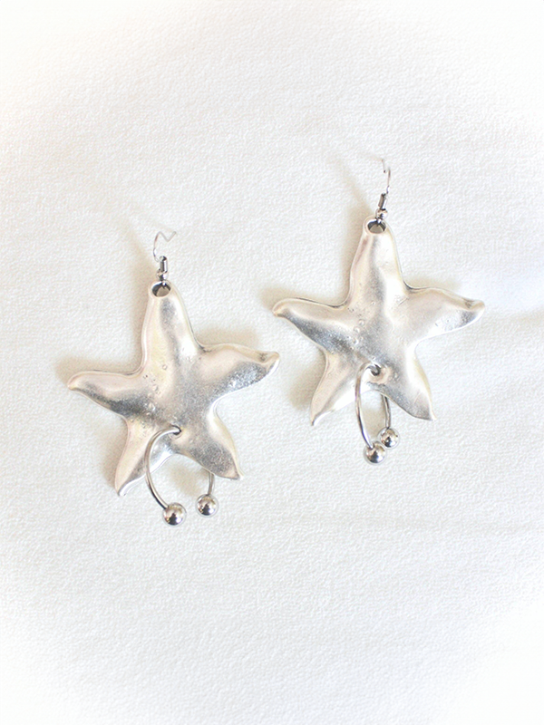 Revive Earrings: Silver