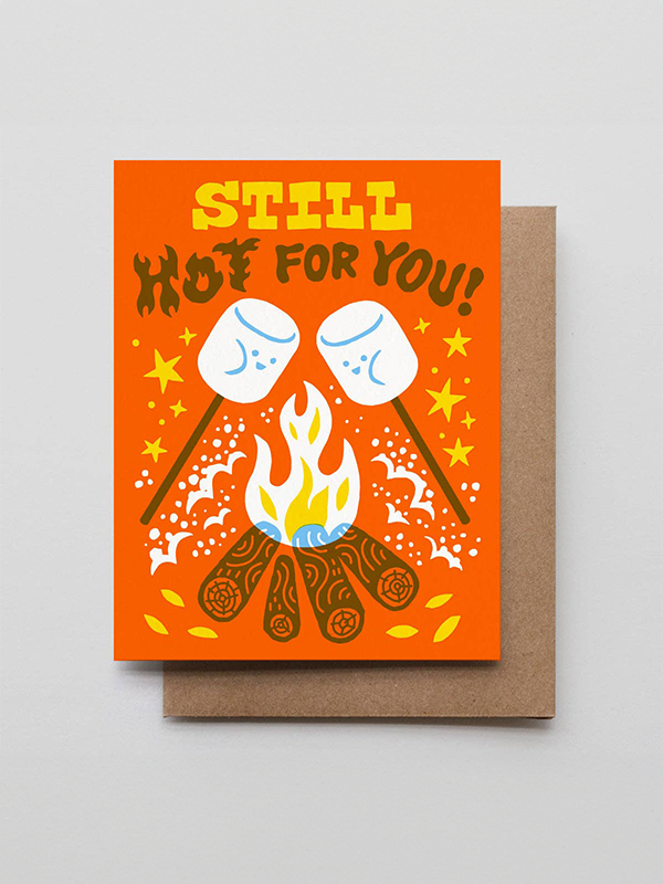 Still Hot for You Card