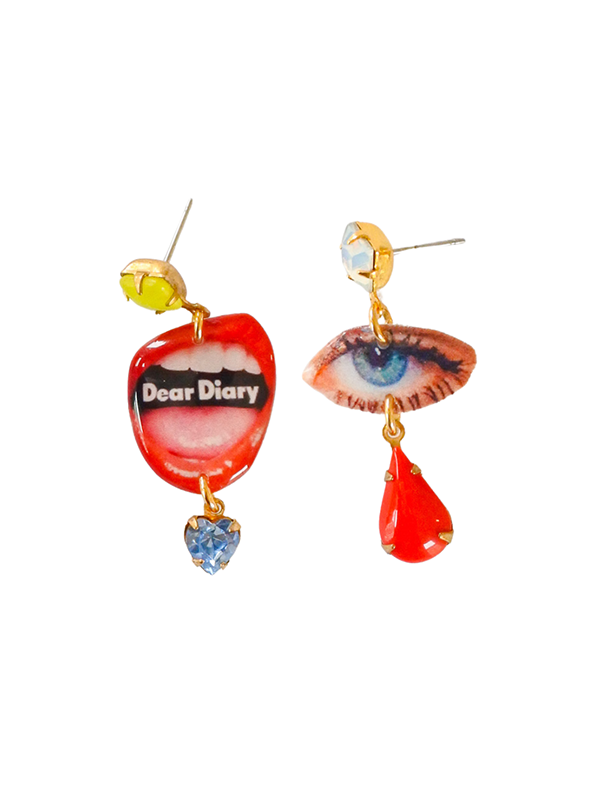 Our Story Dangle Earrings