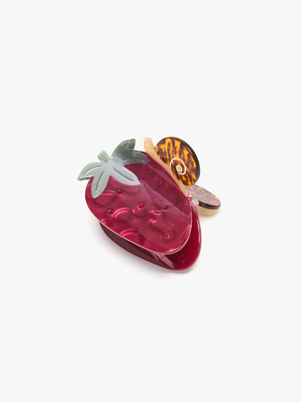 Strawberry Garden Hair Claw