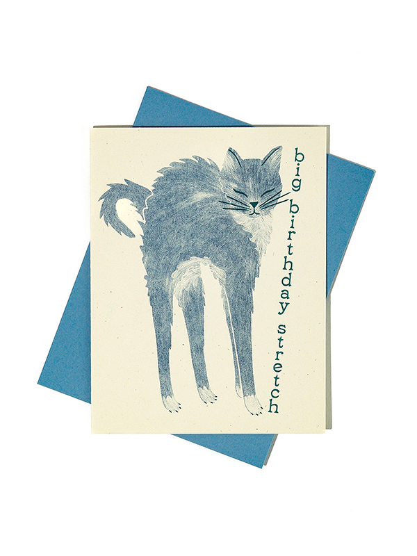Big Birthday Stretch Card