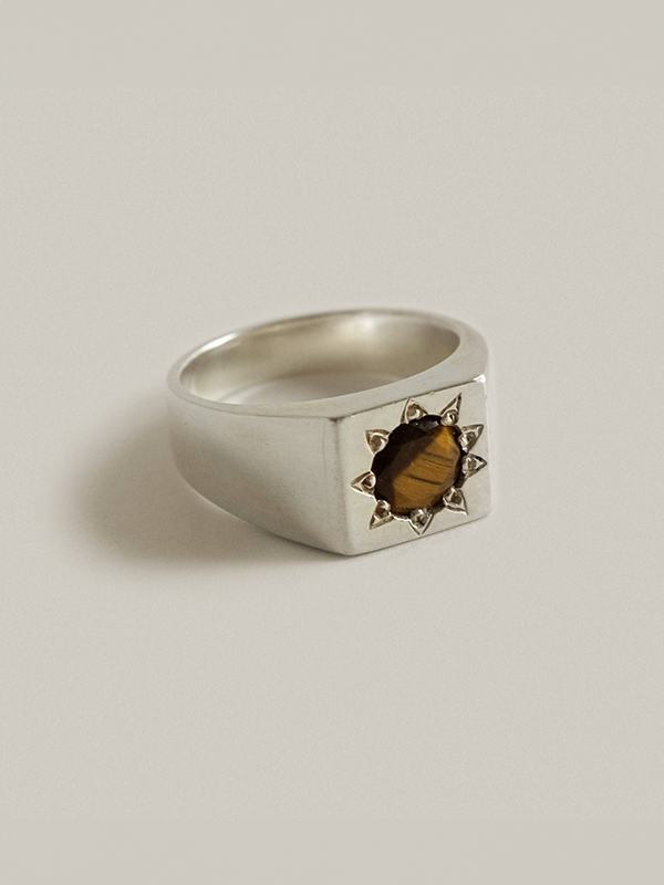 Townes Signet: Sterling Silver
