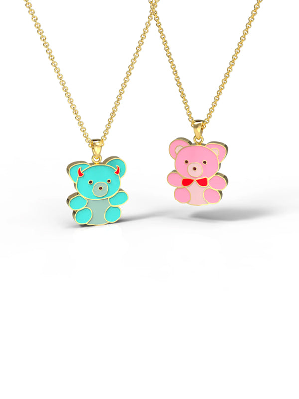 Teddy Bears - Double-Sided Pendant