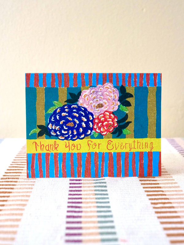 Thank You For Everything Card