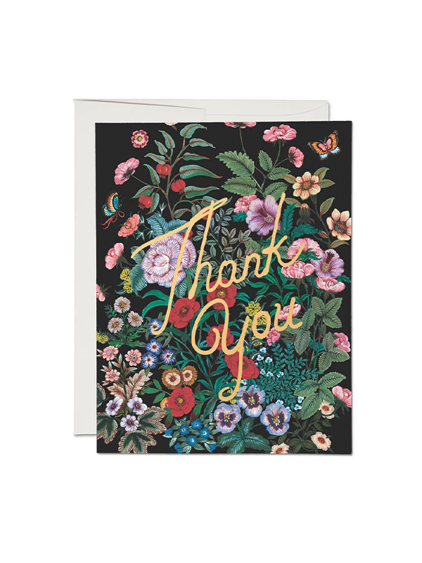 Botanical Garden Thank You Card