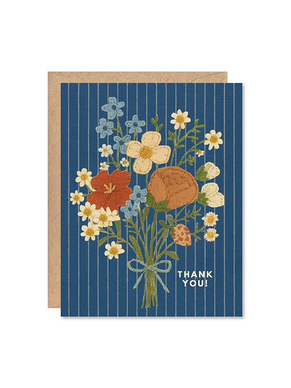 Thank You Floral Card