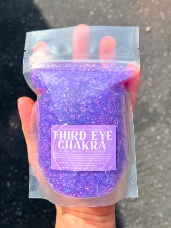 Crystal Bar Soap Stardust River Bath Salts Edge of Urge