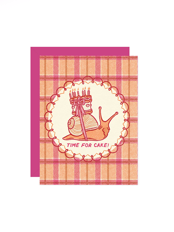 Time for Cake Birthday Card