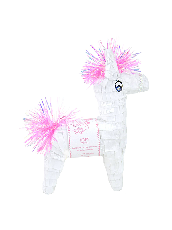 Refillable 8" Tabletop Piñata: Bon Bon Pony