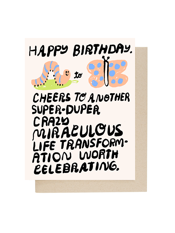 Birthday Transformation Card