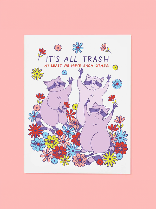 It's All Trash Card