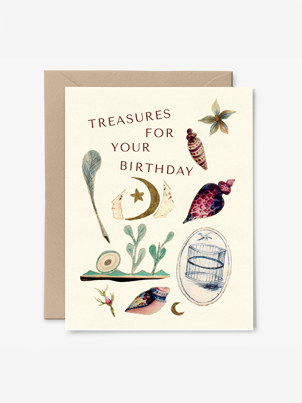 Treasures For Your Birthday Card