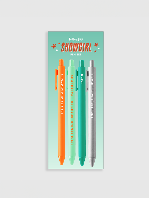 Pen Set: Showgirl (Taylor Swift)