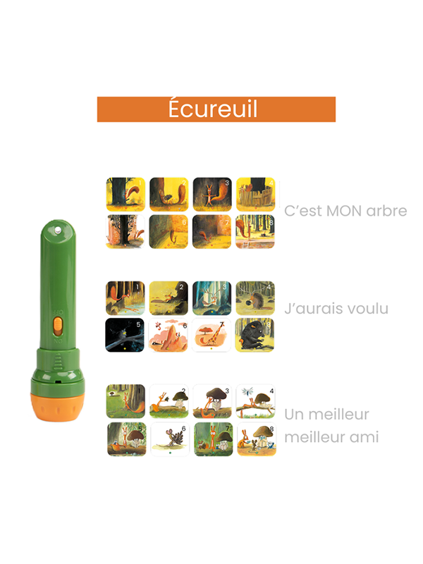Squirrel Storybook Torch
