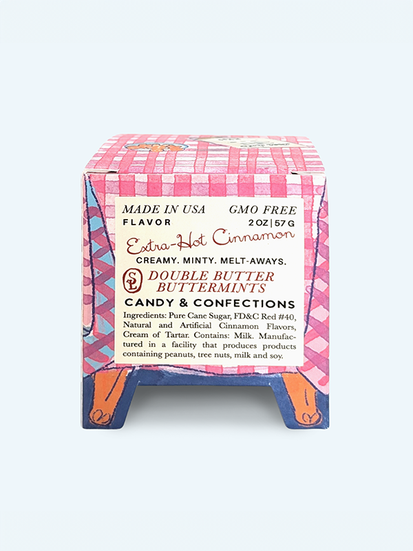 Candy Cinnamon Mints: "Milk & Cookies" Table