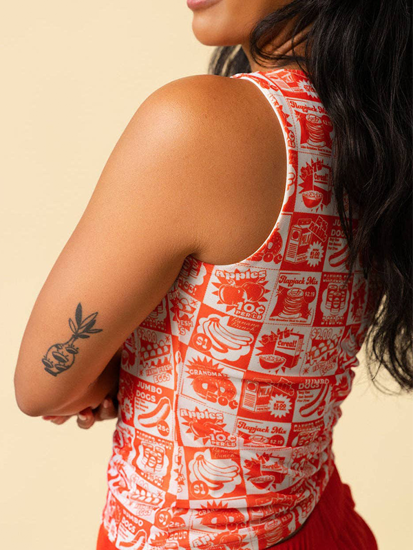 Connie Coupon Boatneck Tank