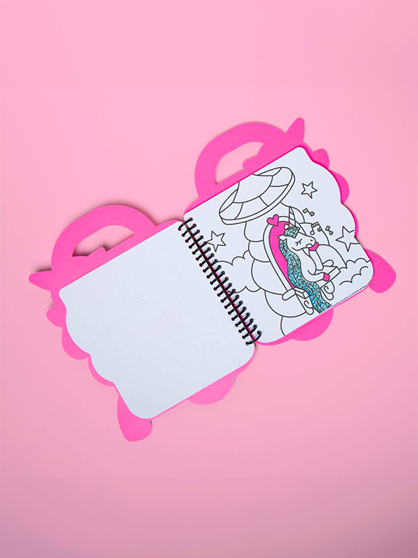 Super Coloring & Sticker Book: Unicorn