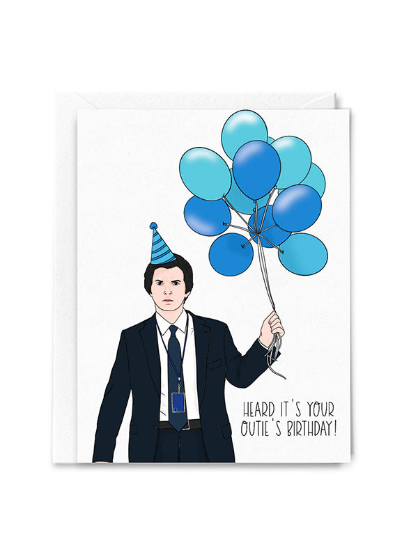 Outie (Severance) Birthday Card