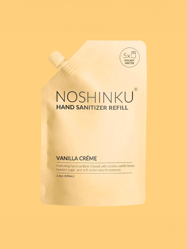 Hydrating Sanitizer Mini Refill Pouch: Vanilla Créme